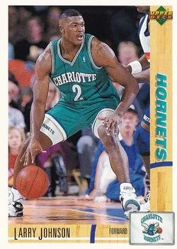 1991-92 Upper Deck Spanish Larry Johnson #36 card image