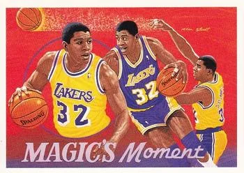 1991-92 Upper Deck Spanish Magic's Moment SPCL #106 card image