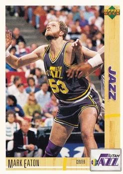 1991-92 Upper Deck Spanish Mark Eaton #102 card image