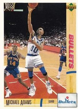 1991-92 Upper Deck Spanish Michael Adams #103 card image