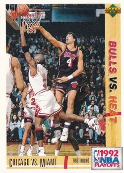 1991-92 Upper Deck Spanish Michael Jordan / Rony Seikaly #158 card image