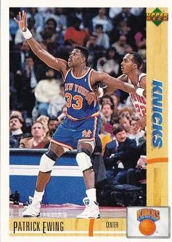 1991-92 Upper Deck Spanish Patrick Ewing #76 card image