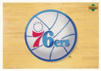 1991-92 Upper Deck Spanish Philadelphia 76ers Team History TC #150 card image