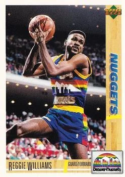 1991-92 Upper Deck Spanish Reggie Williams #46 card image