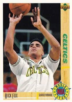1991-92 Upper Deck Spanish Rick Fox WS #192 card image