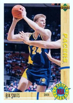 1991-92 Upper Deck Spanish Rik Smits WS #187 card image