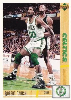 1991-92 Upper Deck Spanish Robert Parish #34 card image
