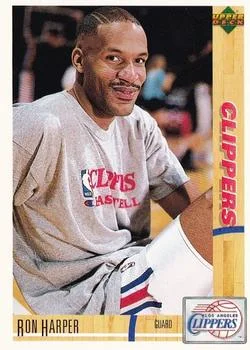 1991-92 Upper Deck Spanish Ron Harper #62 card image
