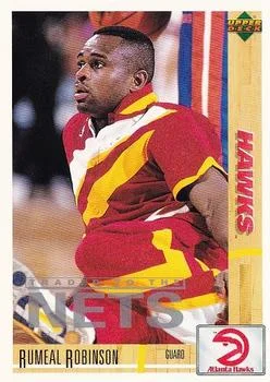 1991-92 Upper Deck Spanish Rumeal Robinson #30 card image