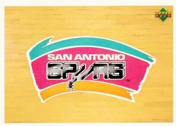 1991-92 Upper Deck Spanish San Antonio Spurs Team History TC #154 card image