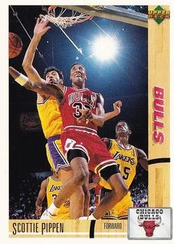 1991-92 Upper Deck Spanish Scottie Pippen #39 card image