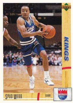 1991-92 Upper Deck Spanish Spud Webb #90 card image