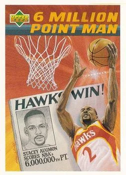 1991-92 Upper Deck Spanish Stacey Augmon #108 card image