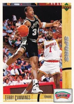 1991-92 Upper Deck Spanish Terry Cummings #91 card image