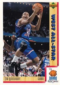 1991-92 Upper Deck Spanish Tim Hardaway #20 card image