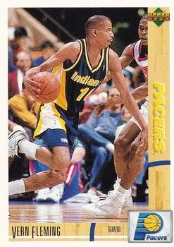 1991-92 Upper Deck Spanish Vern Fleming #58 card image