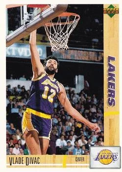 1991-92 Upper Deck Spanish Vlade Divac #64 card image