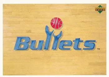 1991-92 Upper Deck Spanish Washington Bullets Team History TC #157 card image