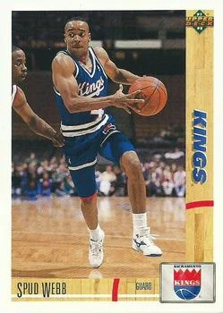 1991-92 Upper Deck Spud Webb #419 card image