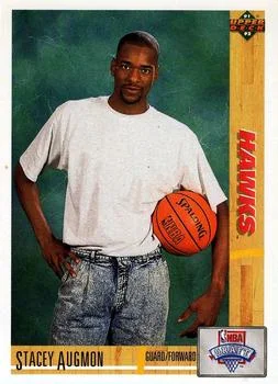 1991-92 Upper Deck Stacey Augmon Draft Picks #5 card image