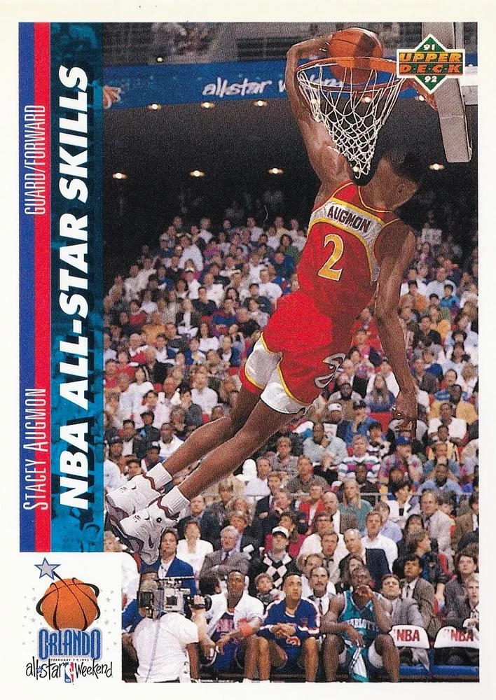 1991-92 Upper Deck Stacey Augmon NAS #478 card image