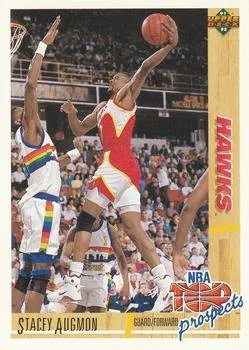 1991-92 Upper Deck Stacey Augmon TP #439 card image