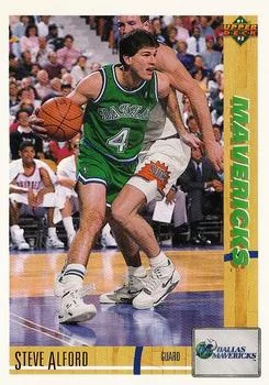 1991-92 Upper Deck Steve Alford #250 card image