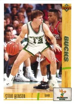 1991-92 Upper Deck Steve Henson #366 card image