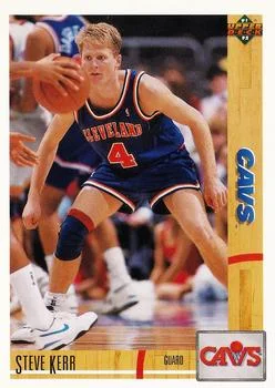 1991-92 Upper Deck Steve Kerr #208 card image