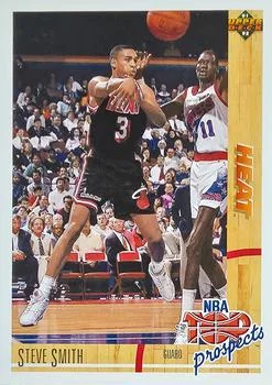 1991-92 Upper Deck Steve Smith TP #447 card image