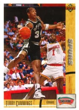 1991-92 Upper Deck Terry Cummings #267 card image
