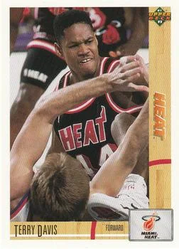 1991-92 Upper Deck Terry Davis #179 card image
