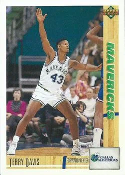 1991-92 Upper Deck Terry Davis #423 card image