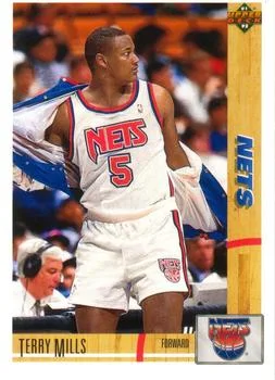 1991-92 Upper Deck Terry Mills #289 card image