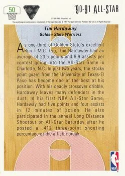 1991-92 Upper Deck Tim Hardaway #50 card back image