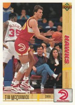 1991-92 Upper Deck Tim McCormick #386 card image