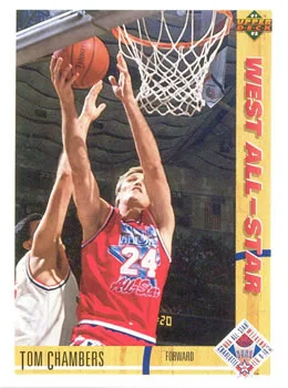 1991-92 Upper Deck Tom Chambers #56 card image