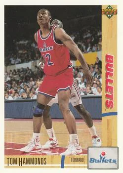 1991-92 Upper Deck Tom Hammonds #349 card image