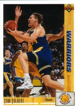 1991-92 Upper Deck Tom Tolbert #283 card image