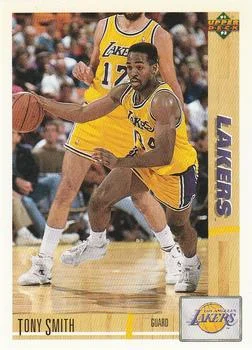 1991-92 Upper Deck Tony Smith #128 card image