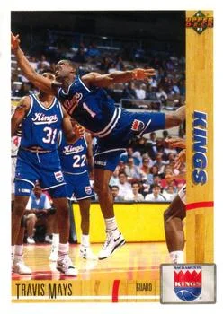 1991-92 Upper Deck Travis Mays #331 card image