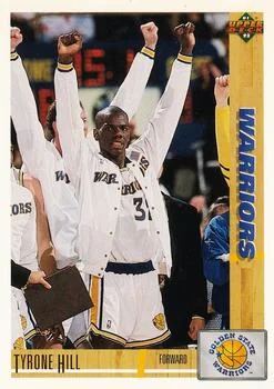 1991-92 Upper Deck Tyrone Hill #263 card image