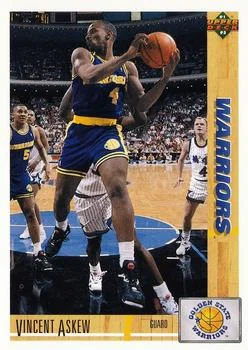 1991-92 Upper Deck Vincent Askew #410 card image