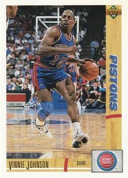 1991-92 Upper Deck Vinnie Johnson #132 card image