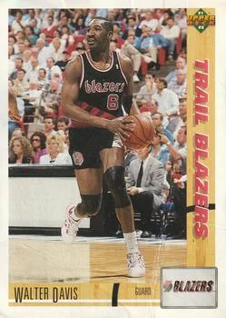 1991-92 Upper Deck Walter Davis #380 card image