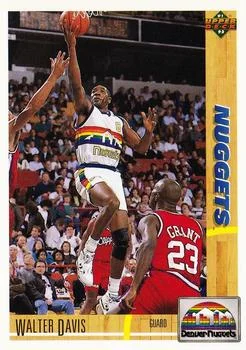 1991-92 Upper Deck Walter Davis #422 card image