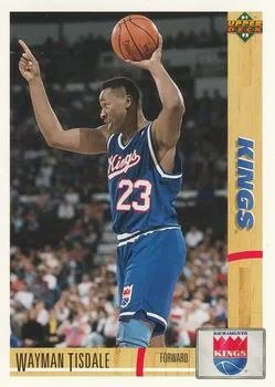 1991-92 Upper Deck Wayman Tisdale #372 card image