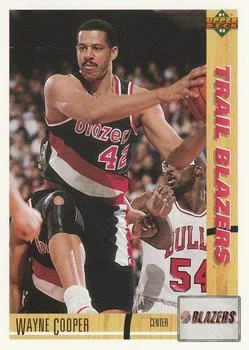 1991-92 Upper Deck Wayne Cooper #378 card image