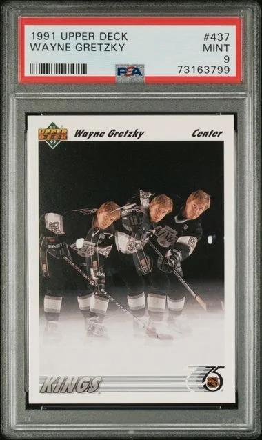 1991-92 Upper Deck Wayne Gretzky #437 card image
