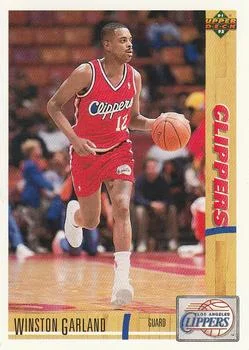 1991-92 Upper Deck Winston Garland #40 card image